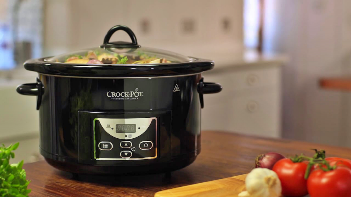 Crock-Pot Olla de cocción lenta digital gran capacidad, para preparar  multitud de recetas, 7,5 L